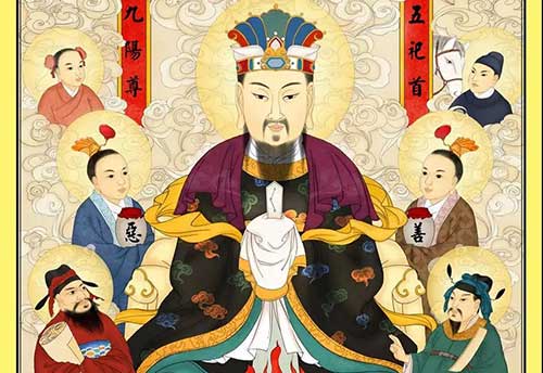 中国古代的灶神是谁，灶神来源的画像介绍！